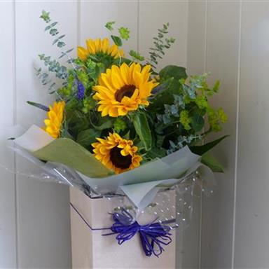 Sunflower Bouquet The Flower Hut Florist Bury St Edmunds