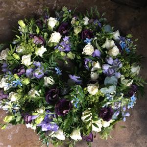 Simply Blue Wreath