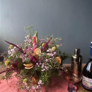 Cranberry Table Centre